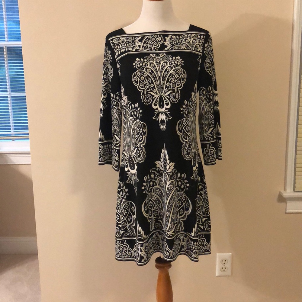 White House Black Market over the knee dress